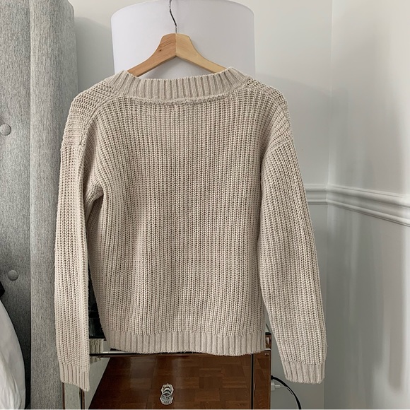 ARDENE | Beige knit sweater - Picture 4 of 6